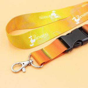 Cordón de poliéster personalizado con logo para tarjetas de identificación, llaveros, teléfonos, con correa de nailon impresa y diseño de anime para el cuello o muñeca - Product Image 2