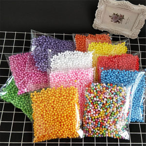 Mini perles en mousse <span class=keywords><strong>de</strong></span> polystyrène, 25-2000 pièces/<span class=keywords><strong>lot</strong></span>, 7-9mm, en plastique, décorations, pour noël, nouvel an, à faire soi-même - Product Image 1