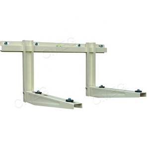 Support mural robuste pour unité extérieure de climatiseur, avec <span class=keywords><strong>poutre</strong></span> de support connectée par des boulons - Product Image 1