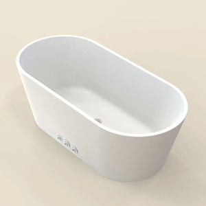 Bain froid individuel d'extérieur en acrylique blanc, style simple, pour immersion à basse température et bain de glace corporel - Product Image 1