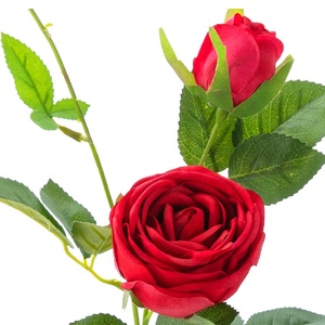 Alta calidad Real toque realista 3D <span class=keywords><strong>de</strong></span> seda Artificial latexFlowers Rosa planta decorativa casa jardín <span class=keywords><strong>de</strong></span> <span class=keywords><strong>boda</strong></span> acuerdo - Product Image 2