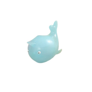 Juguete de descompresión con sonido de ballena, adorno creativo de ballena azul, adornos de animales con simulación de hielo, fuente de regalos - Product Image 5
