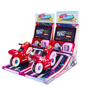 เครื่องเล่นเกมแข่งรถหยอดเหรียญเชิงพาณิชย์สำหรับเด็ก  คอนโซลเกมสำหรับเด็กเล่นในร่ม - Product Image 2