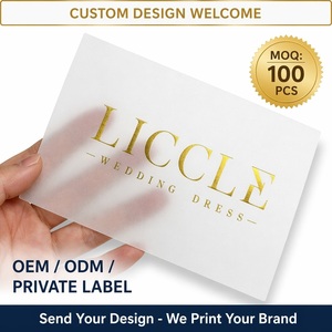 Custom Logo <b>Printed</b> Translucent Tracing <b>Paper</b> Sheet Any Size Tissue Vellum <b>Paper</b> for Clothing Brand Gift Packaging Wrap - Product Image 1