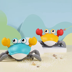 Caranguejo de Água do bebê Clássico Brinquedo Praia Brinquedo Brinquedos Para Arrastar Bebê Banheira de Bebê de Verão Para Crianças - Product Image 1