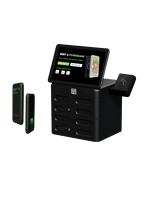 Borne de recharge portable avec logo personnalisé, écran publicitaire, pour location de batteries externes, utilisation en extérieur, borne de recharge partagée