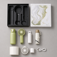 Ensemble cadeau d'entreprise avec logo personnalisé pour femmes - Cadeaux de mariage personnalisés, cadeaux d'anniversaire et de Noël