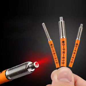 Amplificatore per Sensore a Fibra Ottica M3/M4/M6, Sonda ad Angolo Retto 90 Gradi a Forma di L, Contrario alla Linea della Fibra Ottica NA11, Display Digitale Doppio - Product Image 1