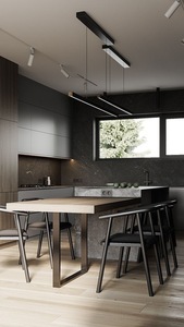 Mobili per la casa moderna integrata estensibile durevole cucina in <span class=keywords><strong>legno</strong></span> bancone bancone isole <span class=keywords><strong>tavolo</strong></span> con armadio di stoccaggio - Product Image 5