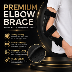 Attelle de poignet orthopédique réglable pour soulager la douleur et soutenir les entorses - Product Image 1