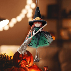 Decoración <span class=keywords><strong>de</strong></span> Bruja, Adorno <span class=keywords><strong>de</strong></span> Halloween con Temática <span class=keywords><strong>de</strong></span> Bruja, Decoraciones Colgantes <span class=keywords><strong>de</strong></span> Bruja Espeluznantes para Jardín, Decoración Espeluznante para Casa Encantada - Product Image 3