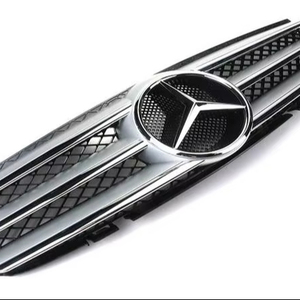 BBmart Auto voiture accessoires radiateur pare-chocs Grille OE 2308801583 pour <span class=keywords><strong>mercedes</strong></span>-benz C218 W202 S350 S400 S450 S500 <span class=keywords><strong>E200</strong></span> - Product Image 1