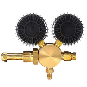Régulateur d'azote haute pression avec tuyau en laiton de 1,5 m pour propane, CO2, acétylène et gaz naturel, débitmètre en laiton - Product Image 4