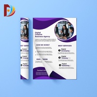 Brochures, dépliants, prospectus commerciaux, affiches en carton, flyers personnalisés en usine, impression offset A2 A3 A4 A5 A6