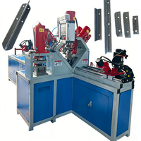 Máquina Automática de Punzonado y Corte de Hierro Angular, Sistema de Procesamiento de Metales que Integra Punzonado, Corte y Entallado de Esquinas