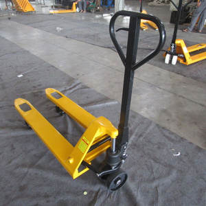 Elevación de altura 2,5 Ton 2500kg Palets Hand Lifter Truck Hidráulico Manual Low Hand Forklift Transport para la venta - Product Image 6