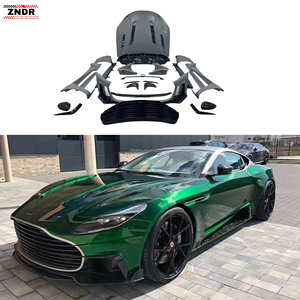 Nouveau kit carrosserie Aston Martin DB11 en fibre de carbone, style MSY amélioré : pare-chocs avant, capot, diffuseur, spoiler, kit d'arches de roue et jupes latérales - Product Image 1