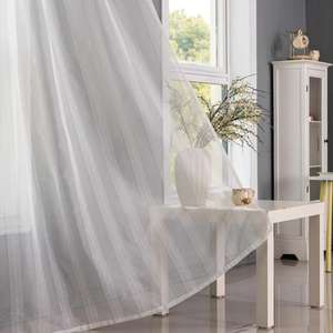 Tela Moderna para Cortinas Transparentes con Rayas Doradas, 140-360 cm, Transpirable, para Ventanas de Dormitorios y Hoteles - Product Image 4