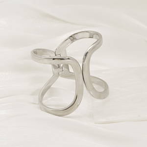 Zogxin Geometric <b>Adjustable</b> <b>Bracelet</b> Gold And Silver Zinc Alloy Unisex Party Jewelry - Product Image 4