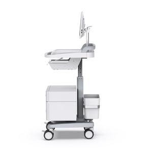 Concurrerende Prijs Tablet Winkelwagen Verstelbare Laptop Winkelwagen Nieuwe Ziekenhuis Trolley - Product Image 1