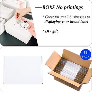 Tùy chỉnh bán buôn DIY trắng bao bì các tông nhỏ vận chuyển gửi thư hộp - Product Image 3