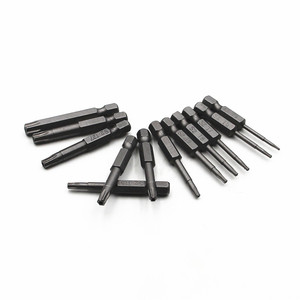 S2 Hollow Torx Extended <b>Screwdriver</b> <b>Bits</b> 6.3mm Hex Shank 50 75 100mm <b>Set</b> - Product Image 3