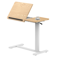 Table pour ordinateur portable pliable, bureau d'étude pour canapé, ordinateur, hauteur réglable personnalisée, bureau de chevet