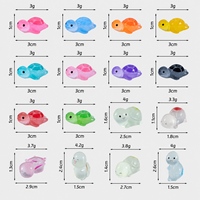 Figurines de tortues marines miniatures en résine phosphorescente en gros, ornements d'aquarium en résine assortis pour la décoration de micro-paysages de aquarium