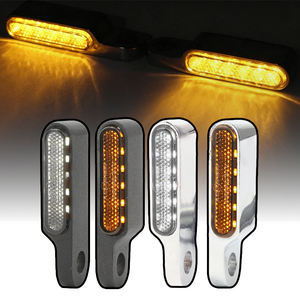 ไฟเลี้ยว LED อลูมิเนียมขนาดเล็กสำหรับมอเตอร์ไซค์ ไฟกระพริบแบบดัดแปลง เหมาะสำหรับสกู๊ตเตอร์ รถสามล้อ จักรยานไฟฟ้า อุปกรณ์เสริมอเนกประสงค์ - Product Image 5