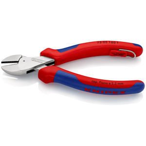 Cortador Diagonal Compacto KNIPEX 73 05 160 T X-Cut con Empuñaduras Multicomponentes, con Soporte de Sujeción Integrado - Product Image 2