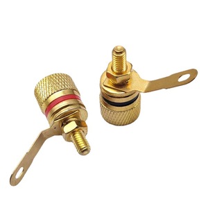 Brass <strong>Speaker</strong> <strong>Terminal</strong>, Banana Socket <strong>Terminal</strong>, <strong>Speaker</strong> Audio <strong>Connector</strong> - Product Image 6