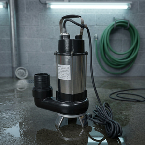 Pompe à eaux usées industrielle submersible SS SAMSON de haute qualité avec broyeur, à vendre - Product Image 2