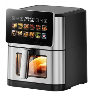 Hot Selling 8L Digital Touchscreen Air Fryer Oil Free Smart Stainless Steel Air Fryer Healthy Cooking With 12 <b>Preset</b> Menus Large - Product Image 5