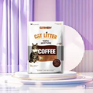 Maca para gatos Café Tofu de qualidade alimentar matéria-prima