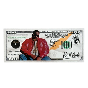 Uang Kertas Hip-Hop Amerika Biggie 2026 Berlapis Emas 24K untuk Hadiah - Product Image 3