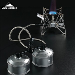 Tanque de Recarga de Gas Butano de Acero Inoxidable, Adaptador para Estufa de Camping, Convertidores de Cartuchos para Senderismo, Escalada y Camping al Aire Libre - Product Image 5