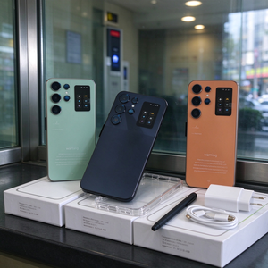 Smartphones S25 ultra 5G au design élégant, coque arrière couleur dégradée, vente en gros de téléphones portables - Product Image 3