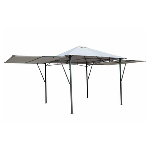 Patio Pabellón Jardín exterior Pergorla <span class=keywords><strong>Luna</strong></span> Gazebo <span class=keywords><strong>de</strong></span> metal con toldo - Product Image 3