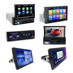 5/6.9/7/9/10/10.33 Inch 1 Din Car Stereo Android Car Radio Stretchable Touch Screen Auto Radio MP3 MP5 Multimedia DVD Player5/6.