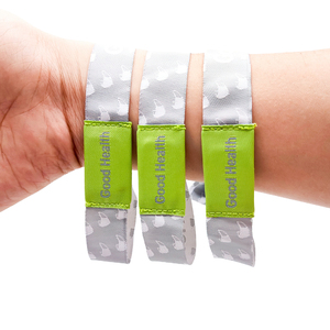 Pulsera de tela NFC de nuevo estilo personalizada, pulsera RFID dorada de 13,56 MHz para moda y encanto para eventos deportivos - Product Image 4