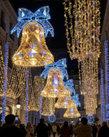 Arche lumineuse géante LED imperméable, écologique, résistante aux flammes, personnalisée, fonctionnant sur piles, pour extérieur, usage commercial