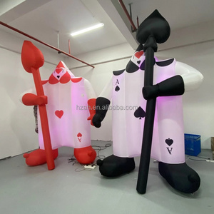 Cartas de Póker Inflables Gigantes, Modelo Realista de Póker Inflable para Eventos y Fiestas - Product Image 2