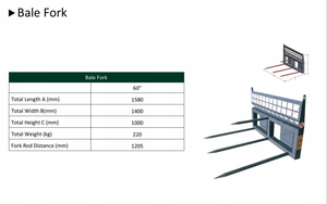 Rsbm Skid Stuur <span class=keywords><strong>Pallet</strong></span> Vorken Baal Vork Voor Boerderij Gebruik Skid Loader Bijlagen - Product Image 5