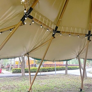 Carpa <span class=keywords><strong>de</strong></span> Lujo para Eventos al Aire Libre, Impermeable, Tipo Arcum, para Bodas, Tipi, Carpa Grande para Negocios, Glamping y Camping - Product Image 4