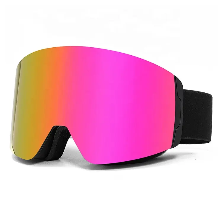 Professional Strap Private Label Custom Snowmobile Skiing Goggles Magnetic Ski And Snowboard Goggles
