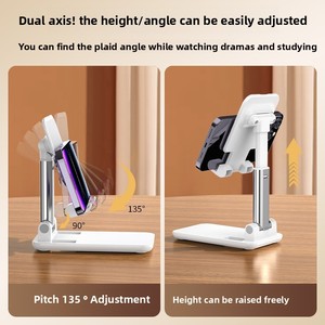 Venta caliente ajustable Lazy Pad soporte Universal escritorio soporte para teléfono móvil para iPhone Samsung Xiaomi Redmi Huawei <span class=keywords><strong>OPPO</strong></span> VIVO - Product Image 2