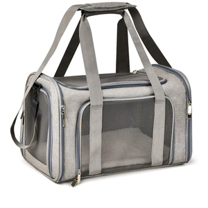 <b>Pet</b> <b>Carrier</b> Bag Hot Sale High Quality Durable Expandable Airline Approved Cat Bag <b>Pet</b> Cages <b>Carrier</b> for Travel - Product Image 1