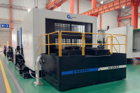 Pour machine de fraisage CNC horizontale 4 axes HME80D, commande FANUC, broche BT50, haute précision, haute rigidité, haute productivité