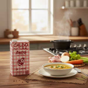 Gran Calidad Hecho En España Ingredientes Puros 6X1L Orgánico Natural Fresco Sopa Caldo De Pollo Para Exportación - Product Image 3