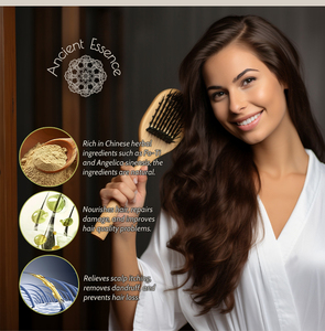 Shampoo Erboristico Bio Reach con <span class=keywords><strong>Angelica</strong></span> Sinensis ed Estratto di Tè Verde - Formula Crema Idratante, Nutriente e Lisciante per Uso Domestico - Product Image 6